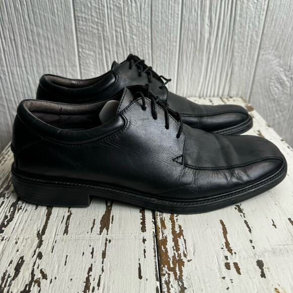 Nunn Bush Men's MARCELL Black leather Bicycle Toe Oxford Shoes 83364-01 Size 10M - Picture 8 of 11